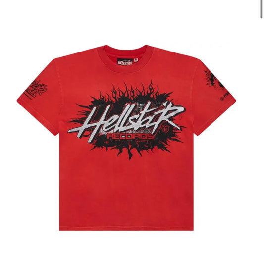 HELLSTAR (playera records red)