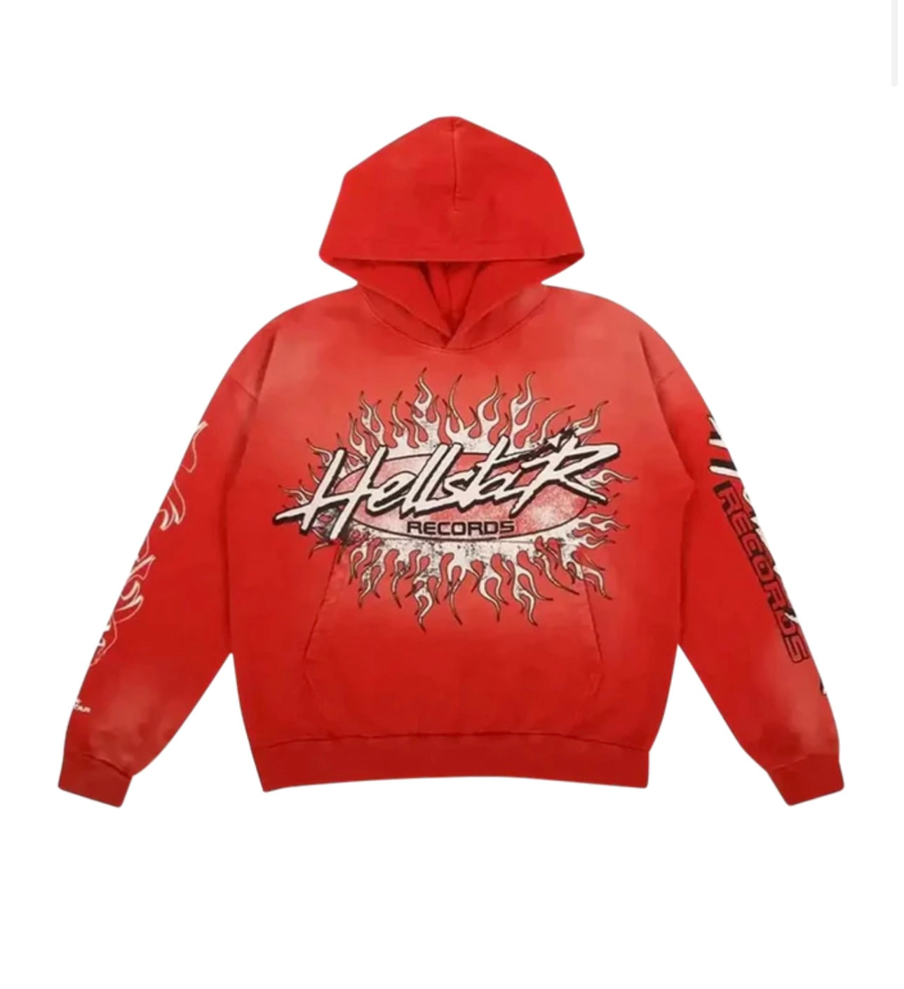 HELLSTAR (hoodie récords red)