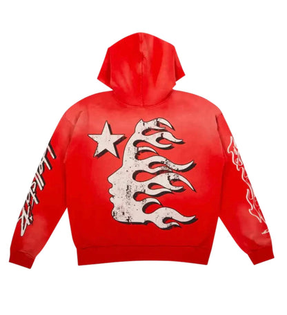 HELLSTAR (hoodie récords red)