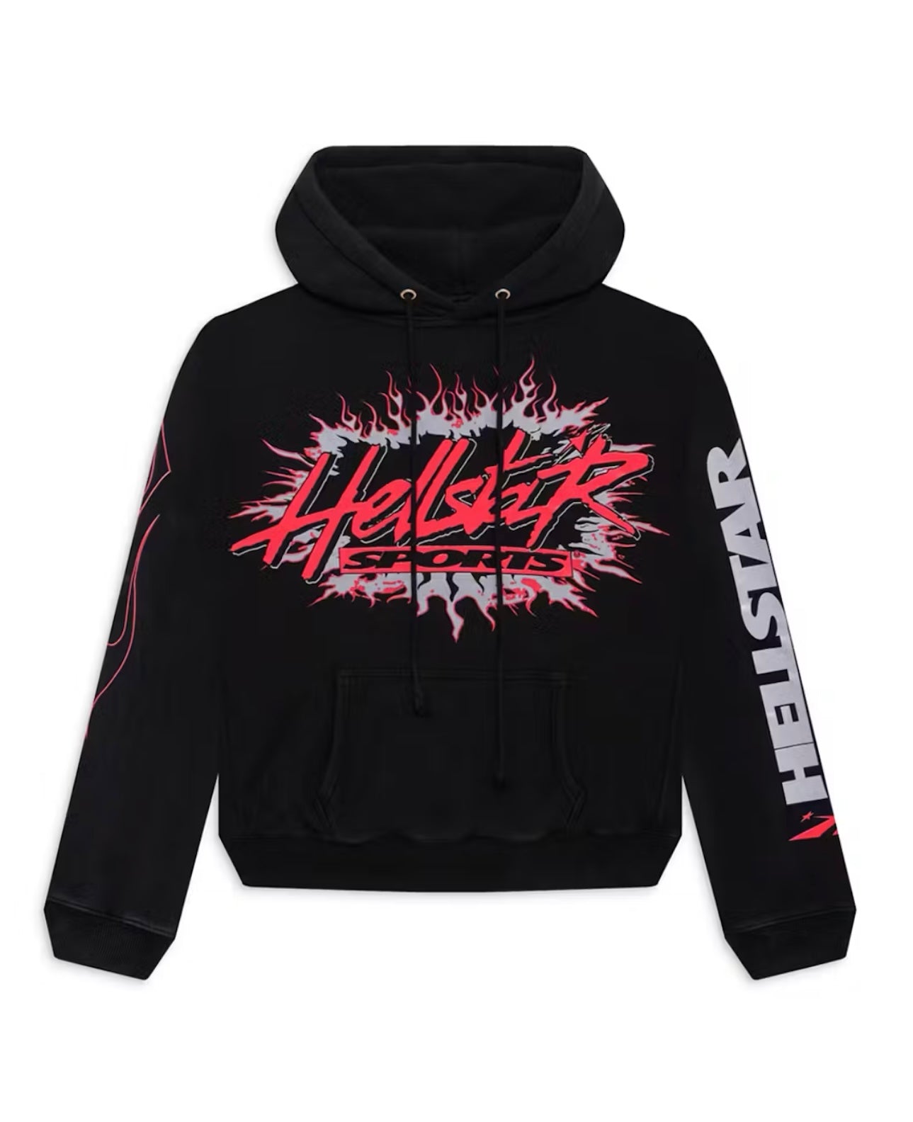 HELLSTAR (Hoodie sport Black)