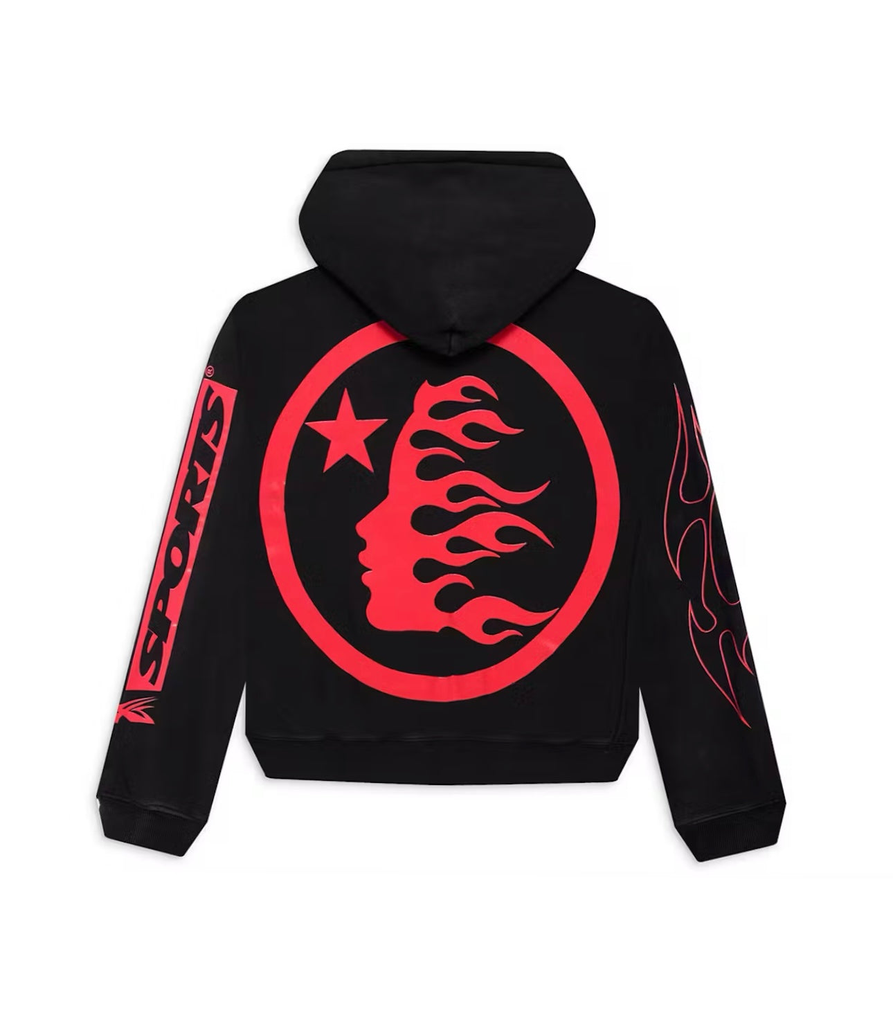 HELLSTAR (Hoodie sport Black)