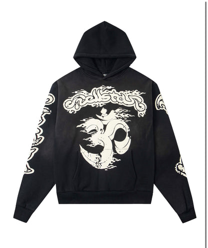 HELLSTAR (hoodie yoga black)