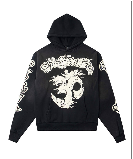 HELLSTAR (hoodie yoga black)