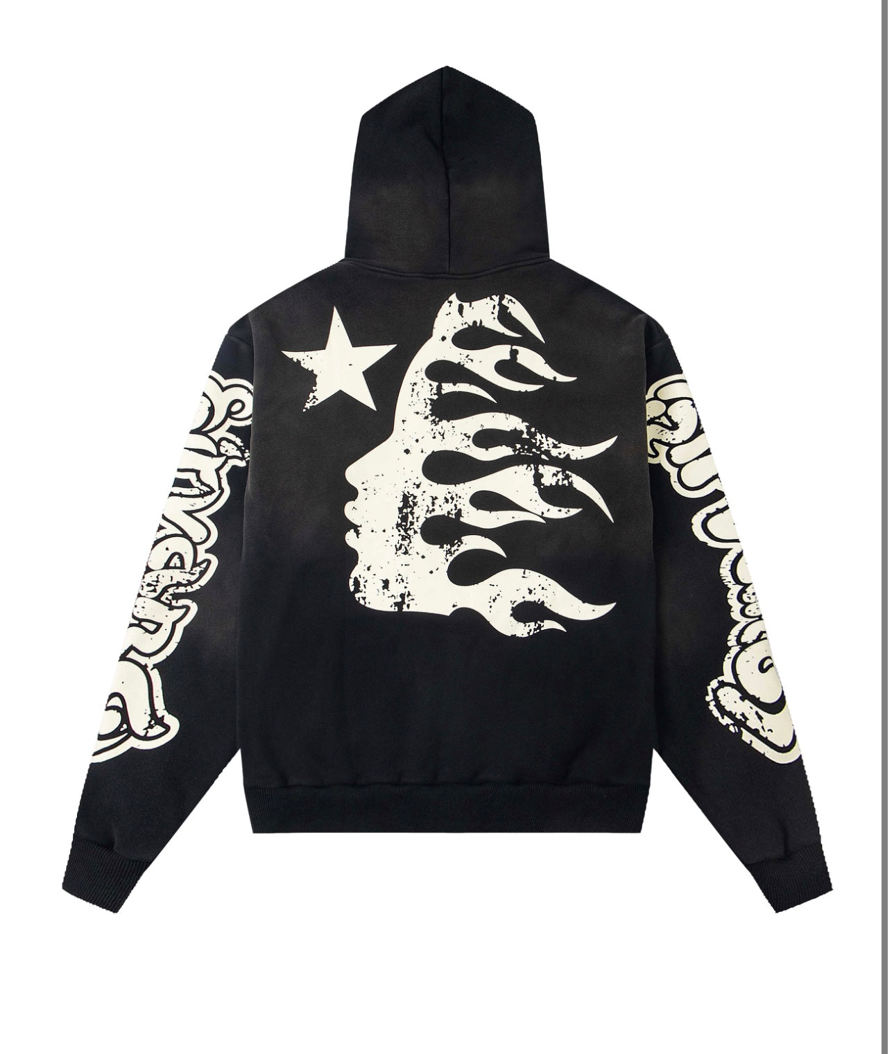 HELLSTAR (hoodie yoga black)