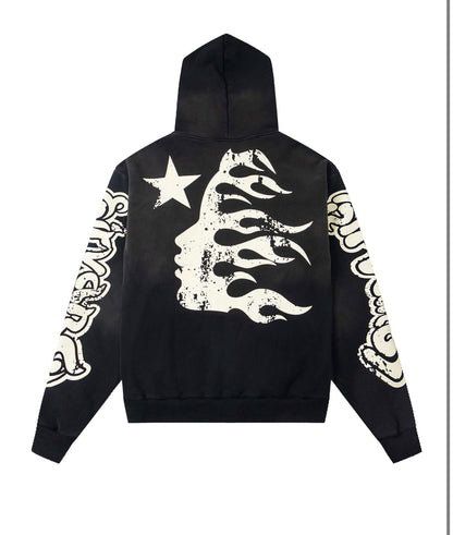 HELLSTAR (hoodie yoga black)