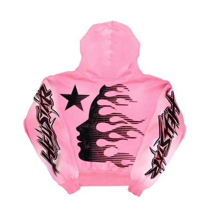 HELLSTAR (hoddie pink)