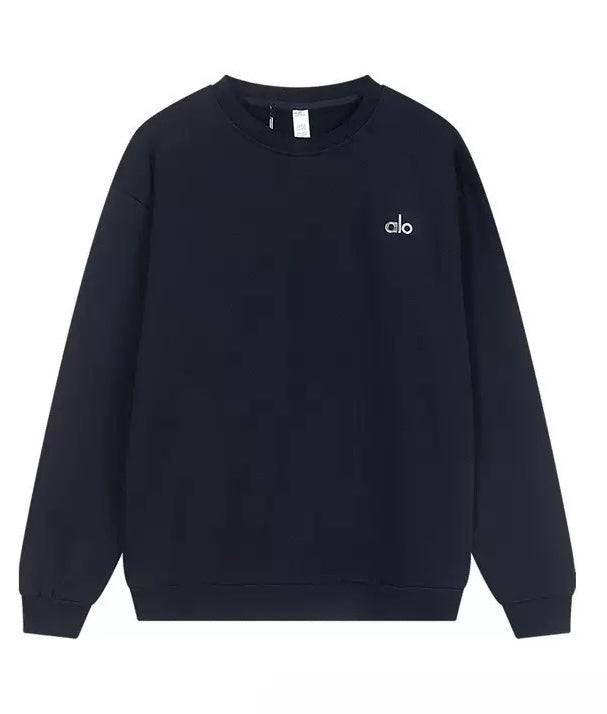ALO CREWNECK SWEATER Navy blue