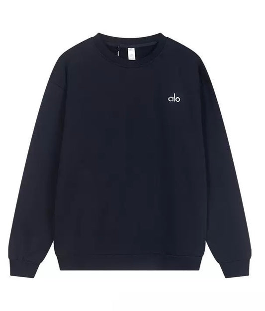 ALO CREWNECK SWEATER Navy blue