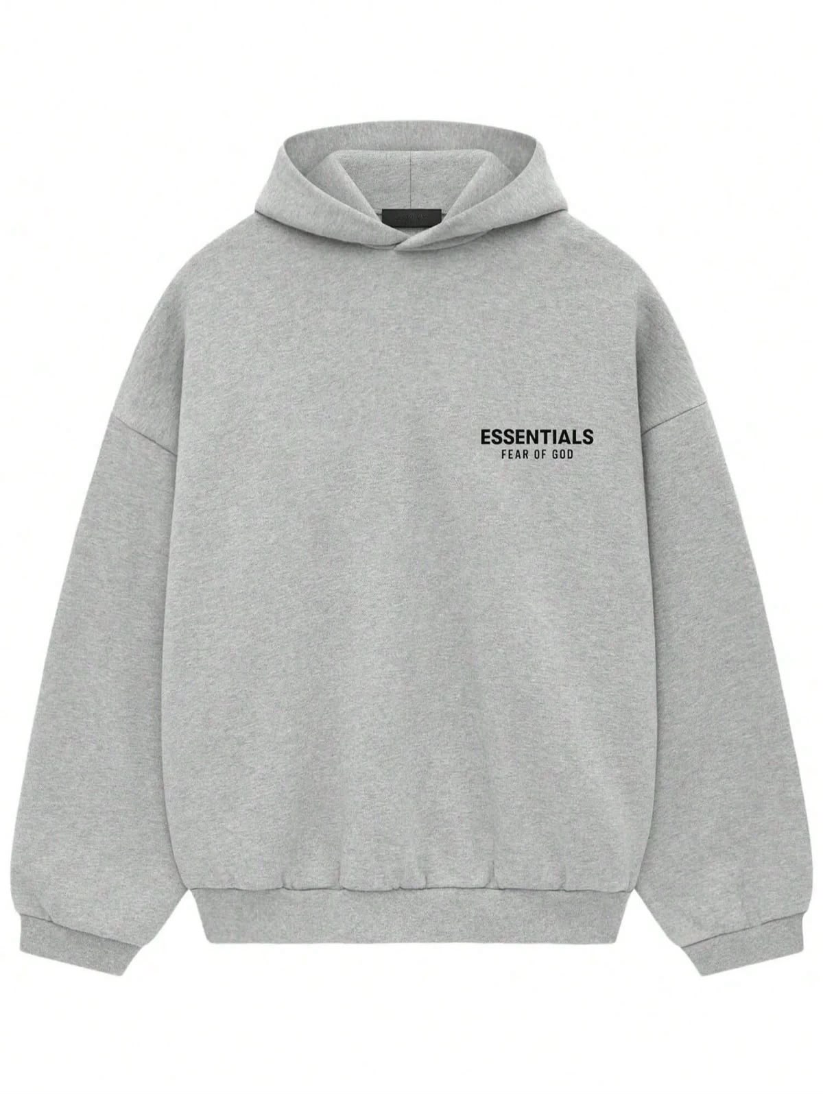 SUDADERA ESSENTIALS GRIS