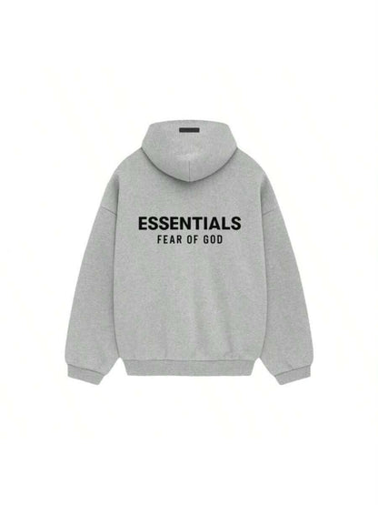 SUDADERA ESSENTIALS GRIS